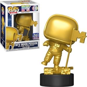 MTVFunko Pop! MTV Moon Person GOLD (Non-Mint)